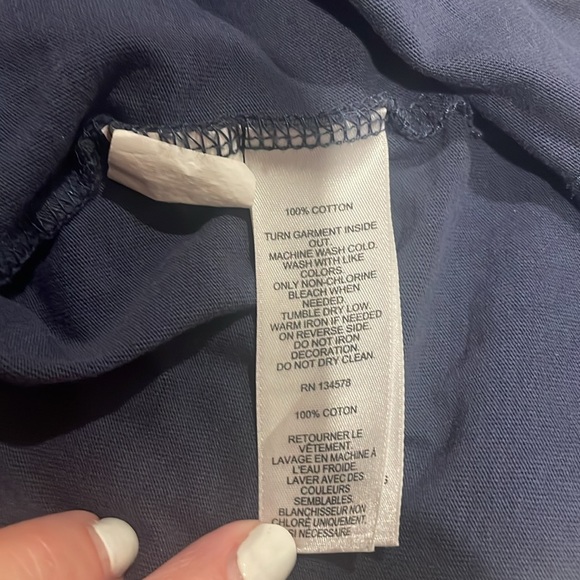 Vineyard Vines Long Sleeve Pocket Tee with Dog- every boy should be this good- S - Picture 8 of 8